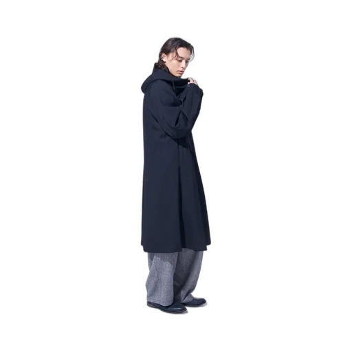 Washer Wool Gabardine Military Coat