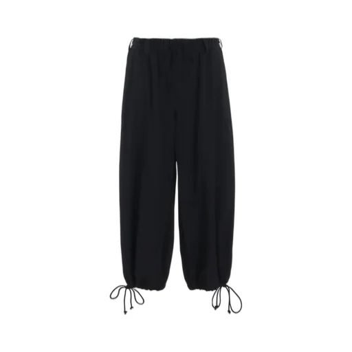 Washer Wool Gabardine Hakama Balloon Pants