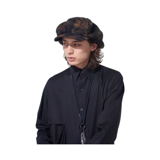 Check Jacquard Casquette