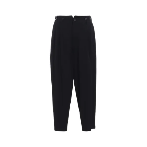 Washer Wool Gabardine 2 Tuck Suspender Pants