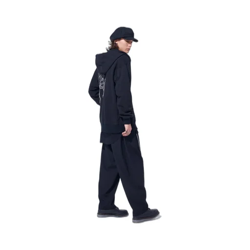 Washer Wool Gabardine 2 Tuck Suspender Pants