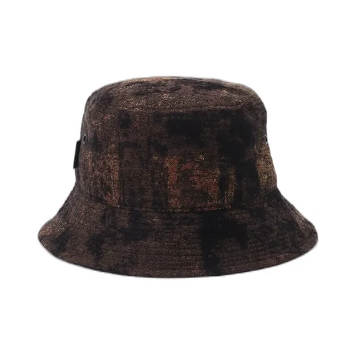 Check Jacquard Bucket Hat