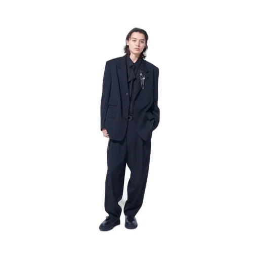 Washer Wool Gabardine Change Pocket Tailored Jacket