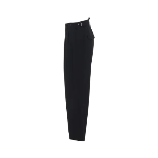 Washer Wool Gabardine 2 Tuck Suspender Pants
