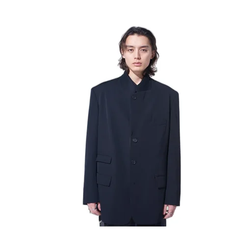 Washer Wool Gabardine Change Pocket Tailored Jacket
