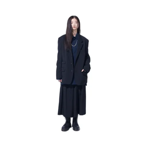 Washer Wool Gabardine Change Pocket Tailored Jacket