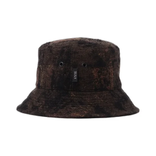 Check Jacquard Bucket Hat