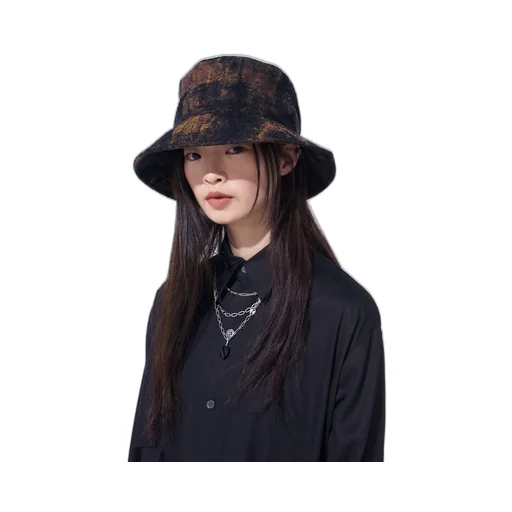Check Jacquard Bucket Hat