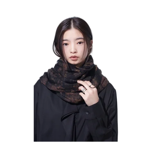 Check Jacquard Stole