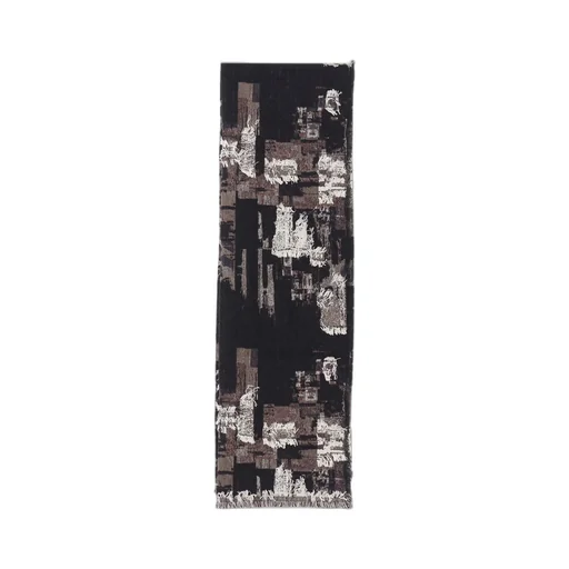 Patchwork Cut Jacquard Stole