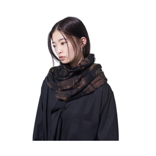 Check Jacquard Stole