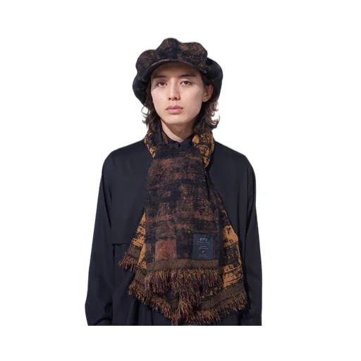 Check Jacquard Stole