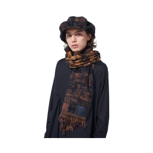 Check Jacquard Stole