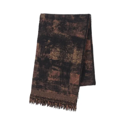 Check Jacquard Stole
