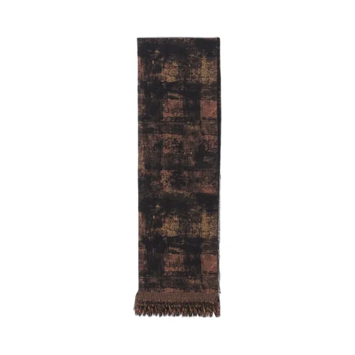 Check Jacquard Stole