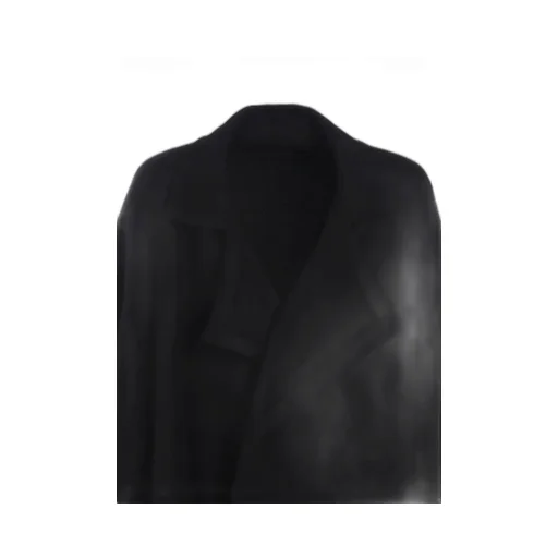 4/24 Kersey Frame Double Collar Drape Coat