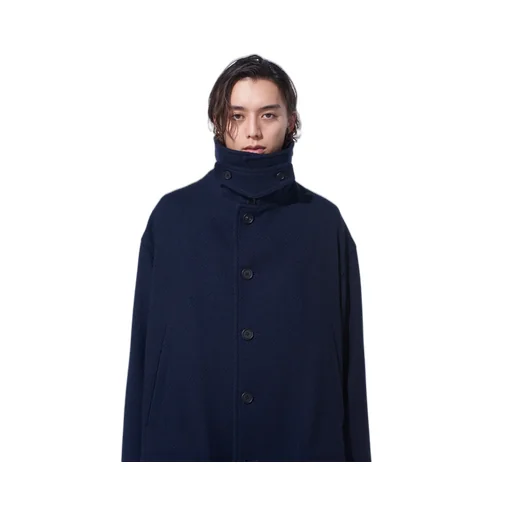 4/24 Kersey Oversized Stand Collar Coat