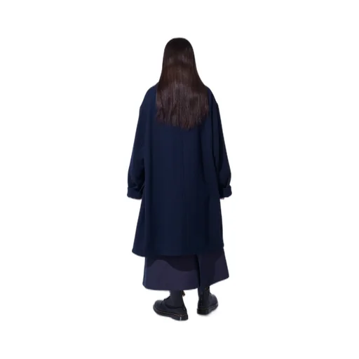 4/24 Kersey Oversized Stand Collar Coat