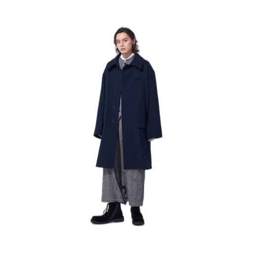 4/24 Kersey Oversized Stand Collar Coat