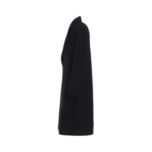 4/24 Kersey Tube Lapel Double Long Coat