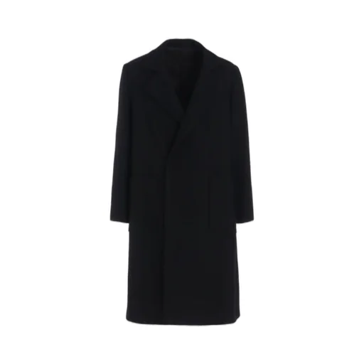 4/24 Kersey Tube Lapel Double Long Coat