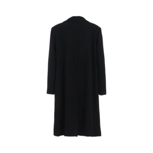 4/24 Kersey Tube Lapel Double Long Coat