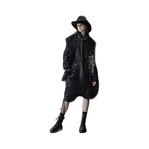 Lamb Wool Printed Messege Embroidery Tailored Jacket
