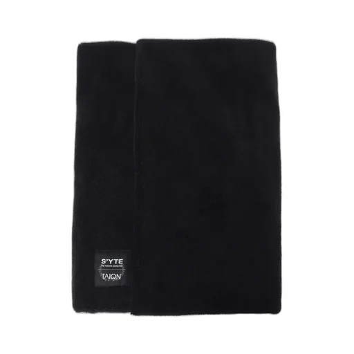 S'yte X Taion Reversible Quilted Down Scarf With Black Fleece Lining