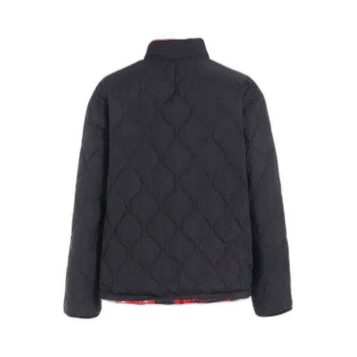 S'yte X Taion Reversible Quilted Red Printed Fleece Jacket