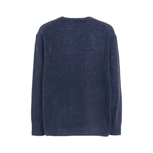 5G Brushed Mohair Pullover