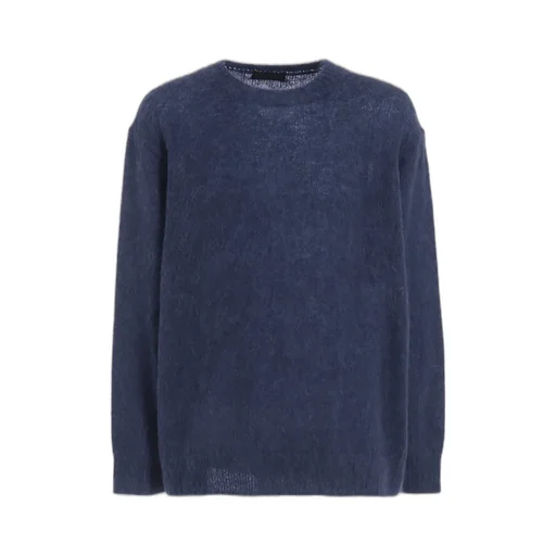 5G Brushed Mohair Pullover