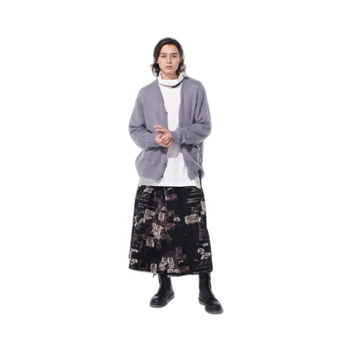 5G Brushed Mohair Cardigan
