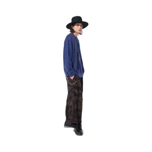 5G Brushed Mohair Pullover