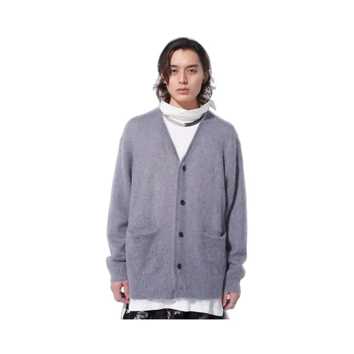 5G Brushed Mohair Cardigan