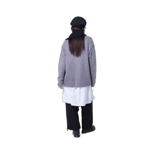 5G Brushed Mohair Cardigan