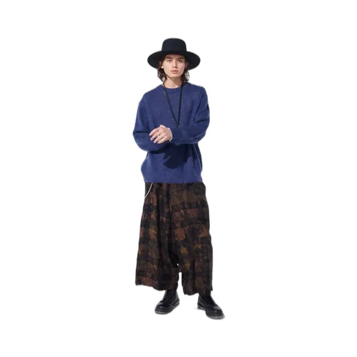 5G Brushed Mohair Pullover