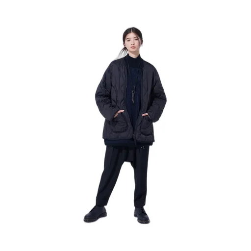 S'yte X Taion Hooded Coat With Quilted Down Liner
