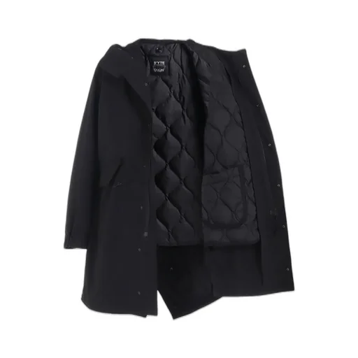 S'yte X Taion Hooded Coat With Quilted Down Liner