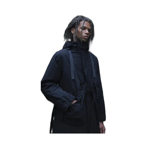 S'yte X Taion Hooded Coat With Quilted Down Liner