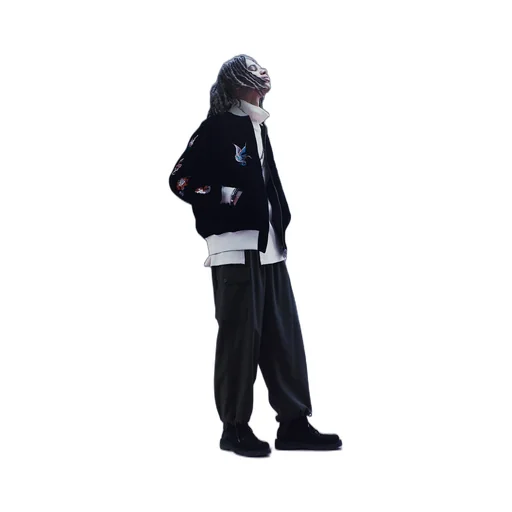 S'yte X Taion Embroidery Quilted Down Reversible Bomber Jacket