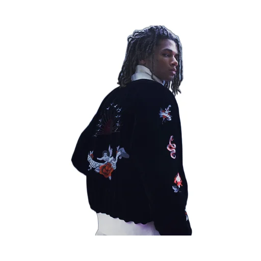 S'yte X Taion Embroidery Quilted Down Reversible Bomber Jacket