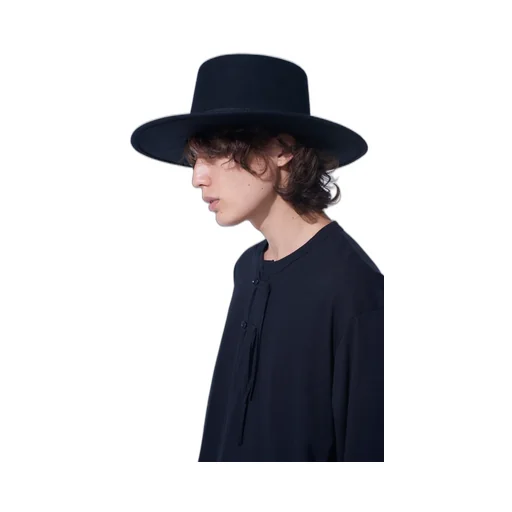 Wool Felt Wide Brim Hat