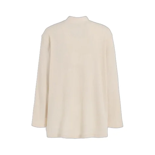 16/Thermal Waffle Combinaton Stand Collar T-Shirt