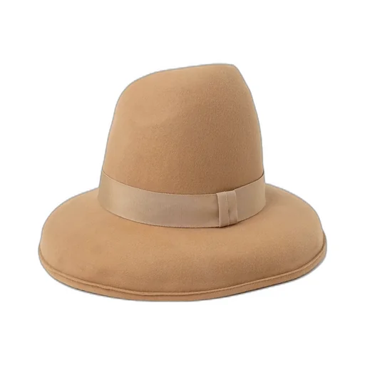 Wool Felt Rollable Brim Mountain Hat