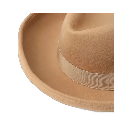 Wool Felt Rollable Brim Mountain Hat