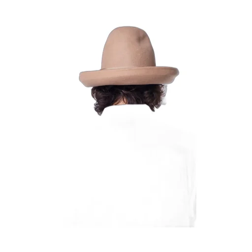 Wool Felt Rollable Brim Mountain Hat