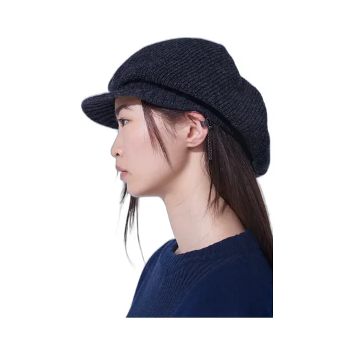 Wool Nylon Knit Casquette