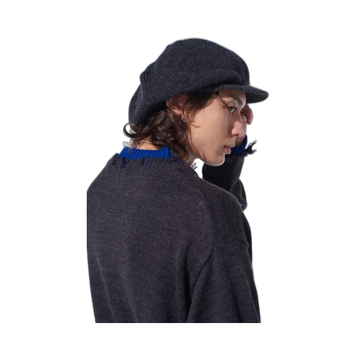 Wool Nylon Knit Casquette