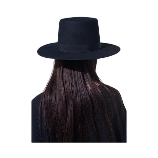 Wool Felt Wide Brim Hat