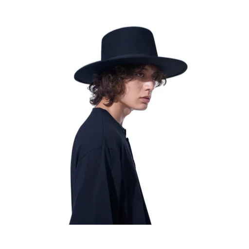 Wool Felt Wide Brim Hat